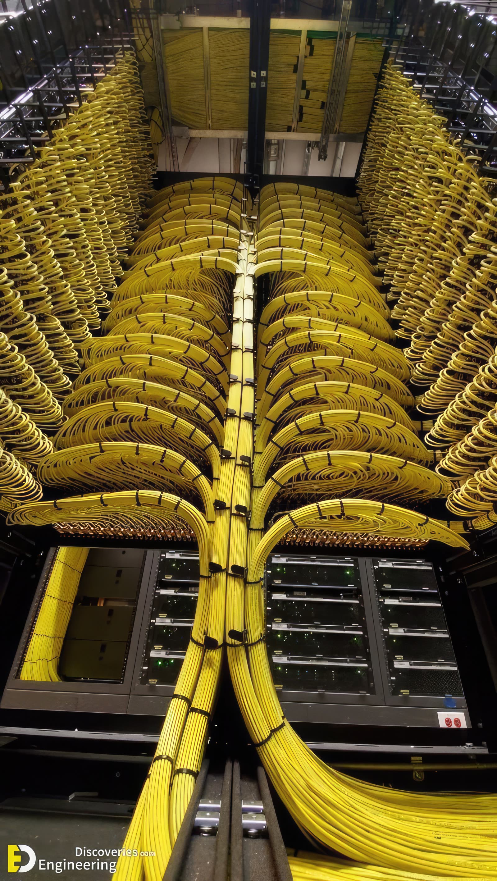 Low-voltage data racking installation